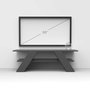 Hanah Home Farfalla Soporte de TV Blanco